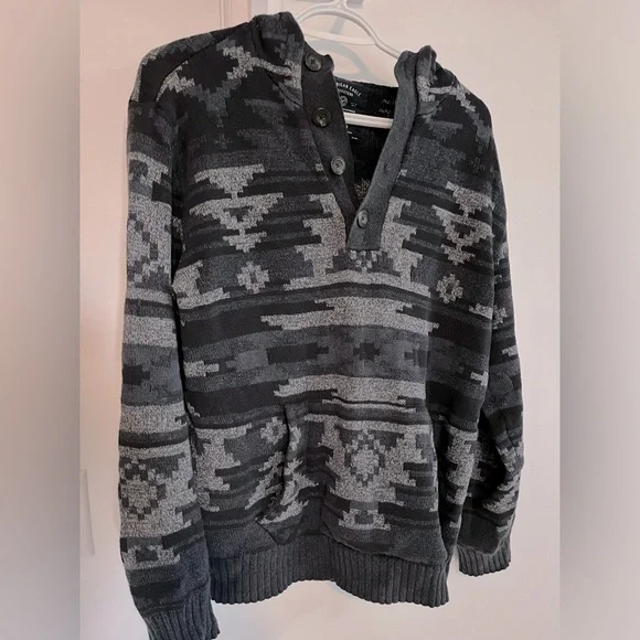 Aztec Print Sweatshirt - Picture 4 of 4